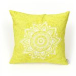 Díszpárna - köldökcsakra - Boldogság “Spring Sun”