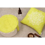 Díszpárna - köldökcsakra - Boldogság “Spring Sun”