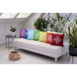 Díszpárna - köldökcsakra - Boldogság “Spring Sun”