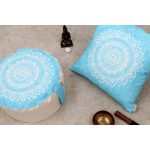 Díszpárna - torokcsakra - Rugalmasság “Spring Sun”