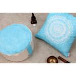 Díszpárna - torokcsakra - Rugalmasság “Spring Sun”