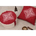 Magasított meditációs párna - gyökércsakra - Éberség “Spring Sun”