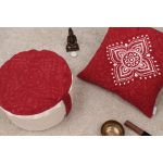 Magasított meditációs párna - gyökércsakra - Éberség “Spring Sun”